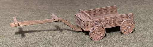 15mm 4 Horse Cart