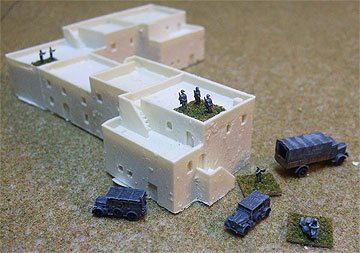 Monday Knight Resin Terrain 6mm Apartments #10 Pack MINT